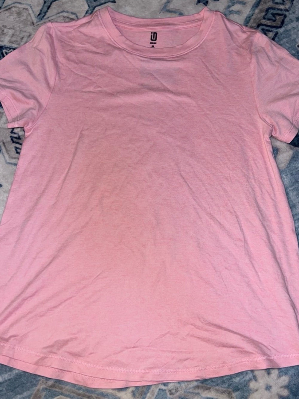 Ideology Light Pink Crewneck Tee
